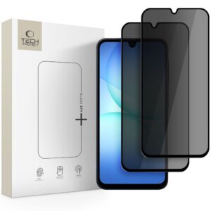Privatumo apsauginis stiklas Tech-Protect Glass SPY+ Galaxy A16 4G/5G / A26 5G / A17 4G/5G, 2 vnt.