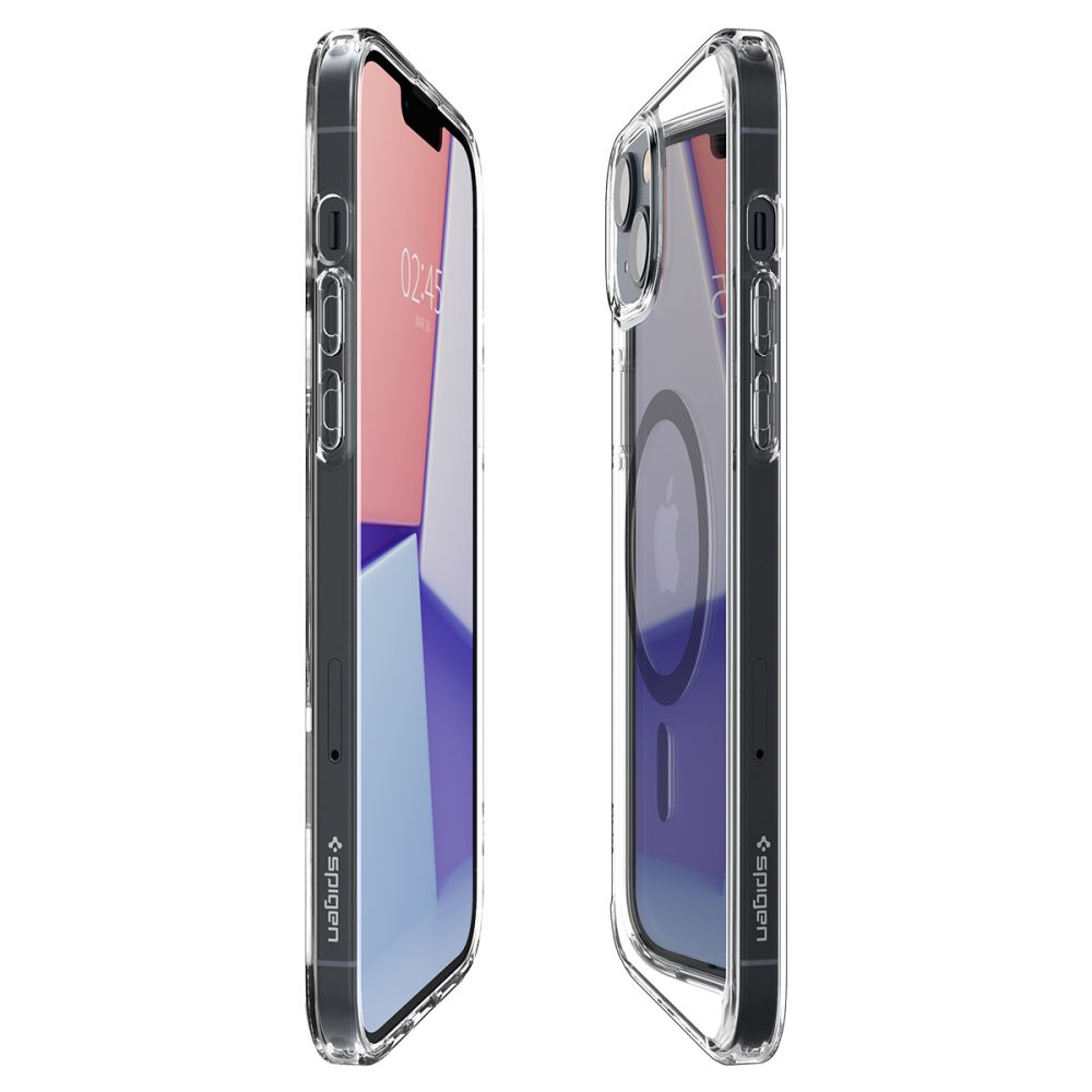 Dėklas Spigen Ultra Hybrid Mag MagSafe iPhone 14 Plus / 15 Plus Carbon Fiber - Image 6