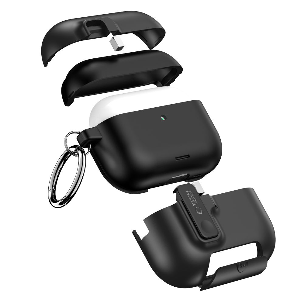 Dėklas Tech-Protect Slim Hook Apple AirPods Pro 3, juodas - Image 7