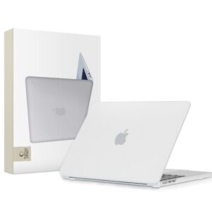Dėklas Tech-Protect SmartShell MacBook Air 13 M2-M5 2023-2026, matinis skaidrus