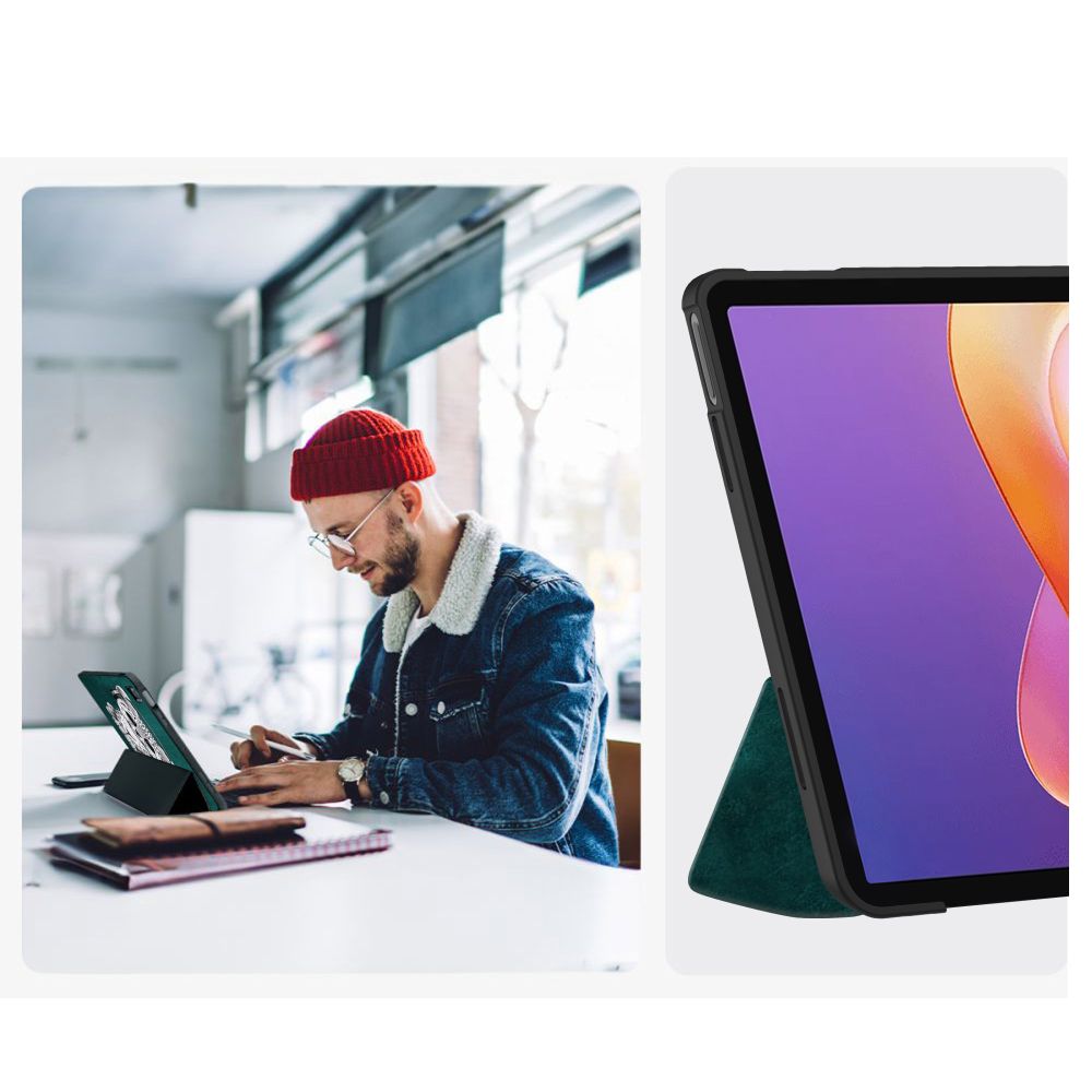 Dėklas Tech-Protect SmartCase Xiaomi Redmi Pad 2 11.0, liūdnos katės raštu - Image 7