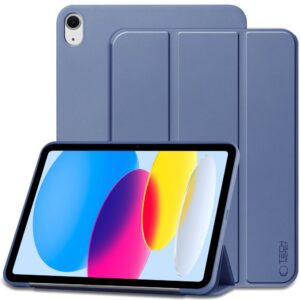 Dėklas Tech-Protect SmartCase iPad 10.9 (2022) / 11 (2025) mėlynas