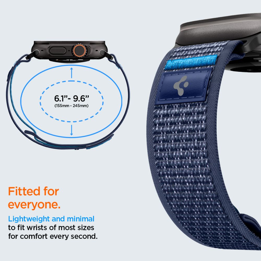 Dirželis Spigen Athlex Air 2 Apple Watch 8 / 9 / 10 / 11 / SE / Ultra (44 / 45 / 46 / 49 mm), tamsiai mėlynas - Image 7