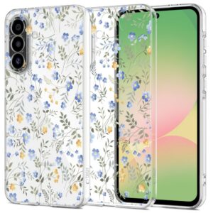 Dėklas Tech-Protect FlexAir Samsung Galaxy A27 5G, gėlių raštas