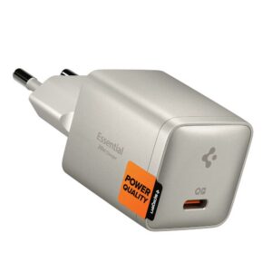 Tinklo įkroviklis Spigen Essential EE301EU-GAN 30W, titano spalvos