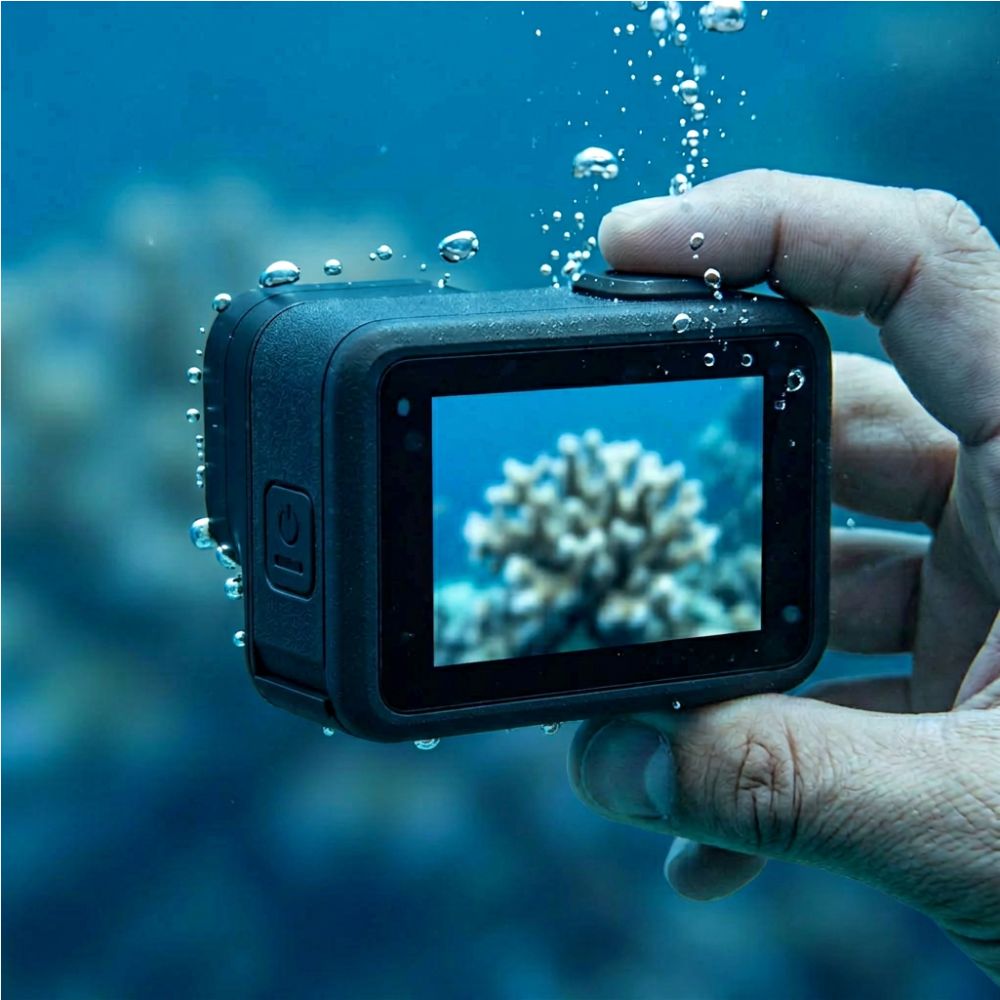 Apsauginis rinkinys Tech-Protect Foil & Glass Fit+ GoPro Mission 1 / Pro, 2 vnt., skaidrus - Image 6