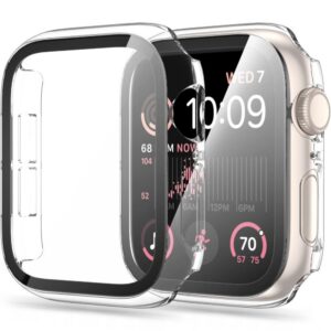 Dėklas Tech-Protect Defense360 Apple Watch 4/5/6/SE 1/2/3 (44mm), skaidrus