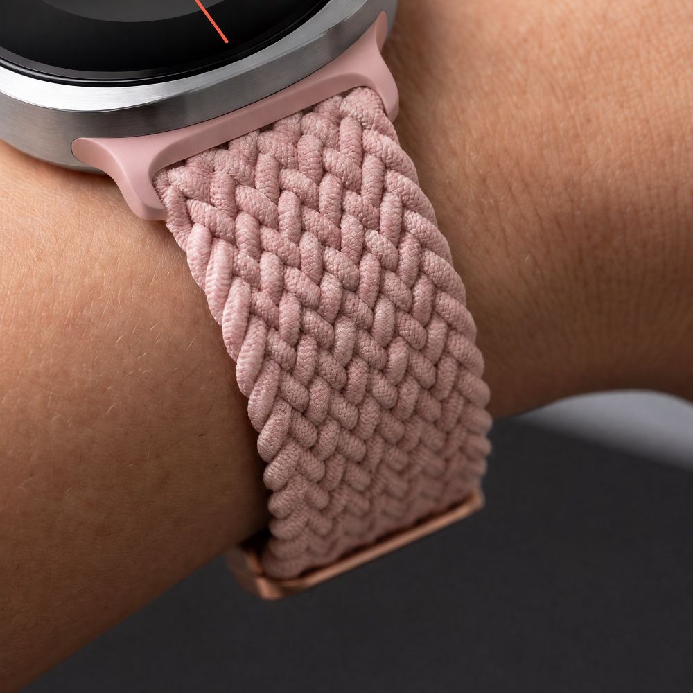 Dirželis Tech-Protect NylonMag Samsung Galaxy Watch 8 / 9 / Classic (40 / 44 / 46 mm), pilkai rožinis - Image 6
