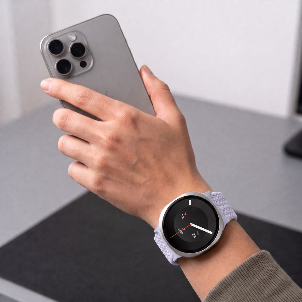 Dirželis Tech-Protect NylonMag Samsung Galaxy Watch 8 / 9 / Classic (40 / 44 / 46 mm), melsvai violetinis - Image 6