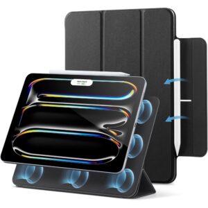 Dėklas ESR Rebound Magnetic iPad Pro 13 (7/8 karta, 2024-2025), juodas
