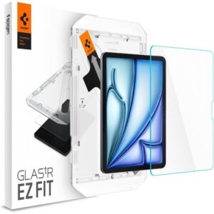 Apsauginis stiklas Spigen Glas.tR "EZ Fit" iPad Air 11" 6/7/8 2024-2026, skaidrus