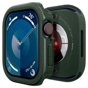 Dėklas Caseology Vault Apple Watch 10 / 11 (46 mm), tamsiai žalias