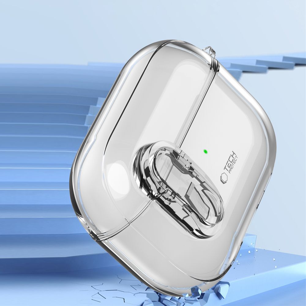 Dėklas Tech-Protect Slim Hook Apple AirPods Pro 1 / 2, skaidrus - Image 6