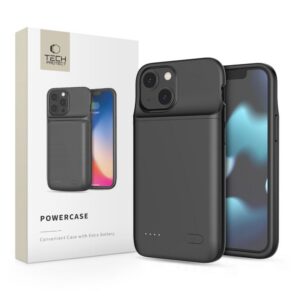Dėklas Tech-Protect PowerCase 4700mAh iPhone 12 mini / 13 mini, juodas