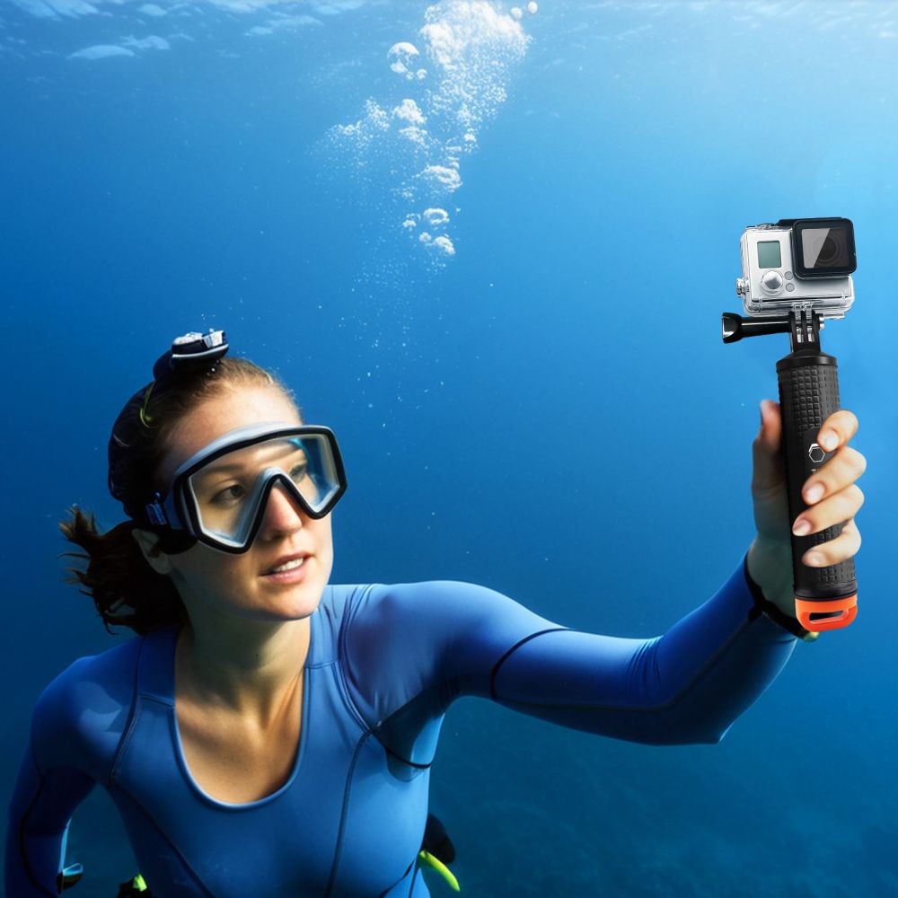 Plūduriuojanti rankena Tech-Protect GA100 GoPro / DJI / Insta360, juoda - Image 7