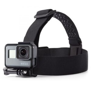 Tvirtinimas ant galvos Tech-Protect GA100 GoPro / DJI / Insta360, juodas