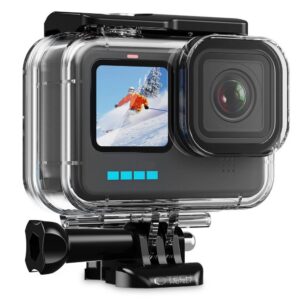 Vandeniui atsparus dėklas Tech-Protect GA200 GoPro Hero 9 / 10 / 11 / 12 / 13, skaidrus