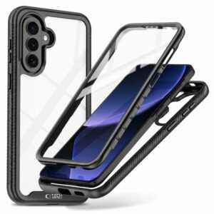 Dėklas Tech-Protect Defense Galaxy A36 / A56 / A37 5G, juodas