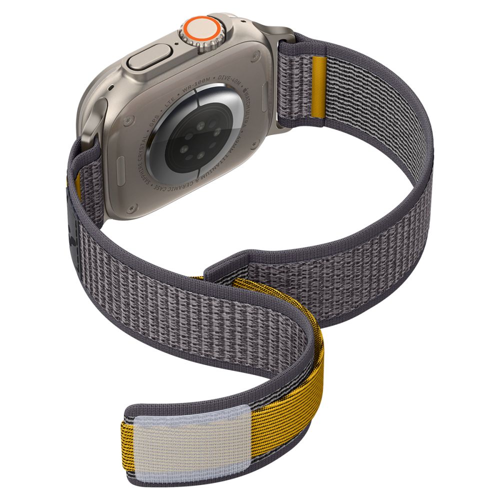 Dirželis Spigen Athlex Air Apple Watch 8 / 9 / 10 / 11 / SE / Ultra (44 / 45 / 46 / 49 mm), pilkas - Image 8