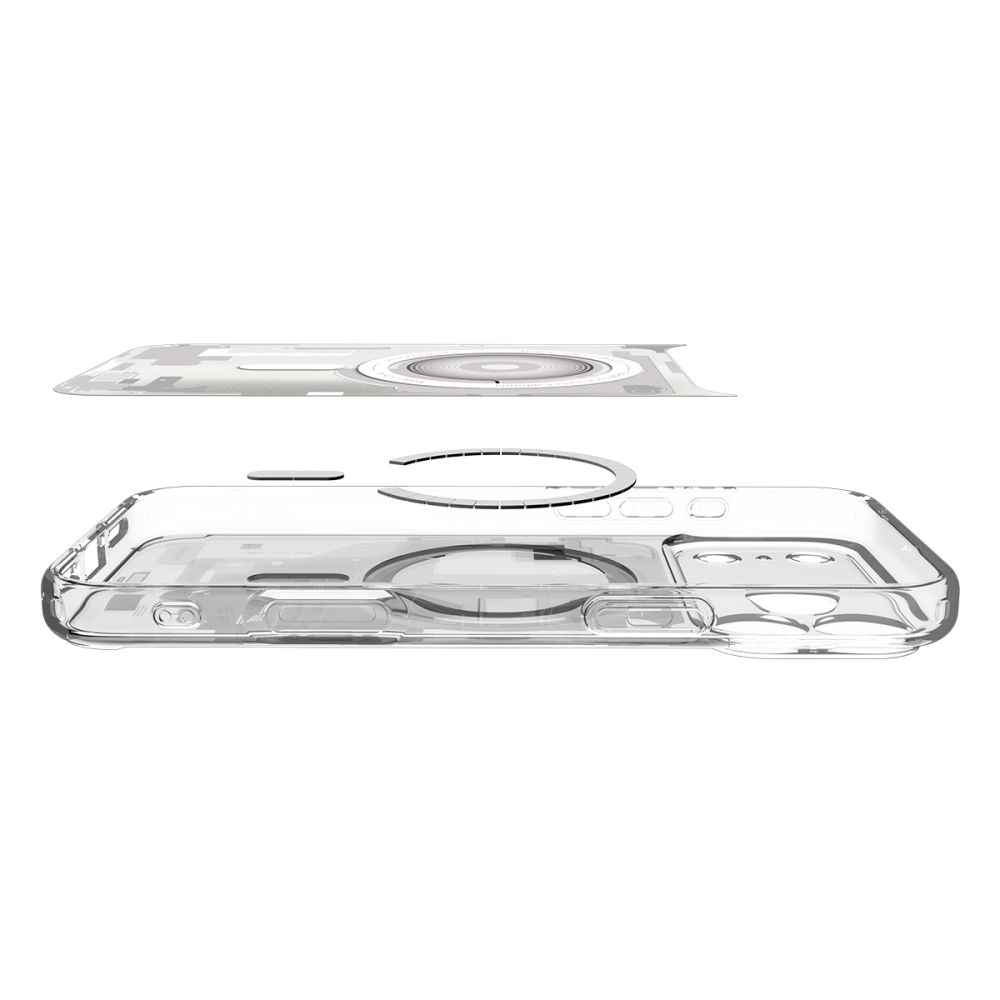 Dėklas Spigen Ultra Hybrid Mag Zero One iPhone 17 Pro, baltas - Image 8