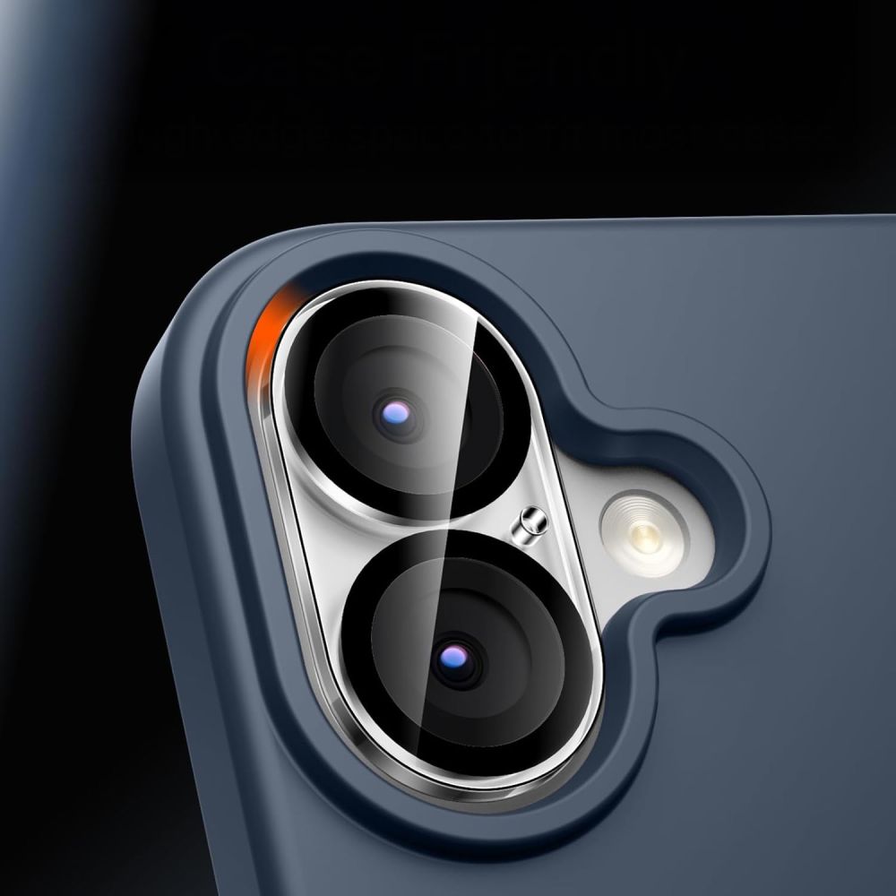 Kameros apsauginis stiklas Tech-Protect Cam Fit+ iPhone 17, skaidrus - Image 4