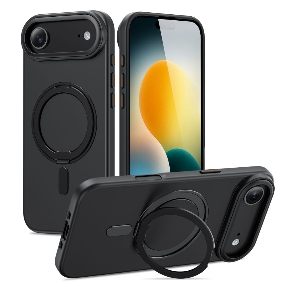 Dėklas Tech-Protect MagRing MagSafe iPhone Air, juodas - Image 2