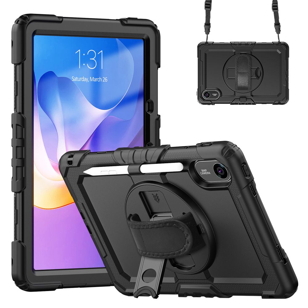 Dėklas Tech-Protect Solid 2-Set Xiaomi Redmi Pad 2 11.0, juodas - Image 7