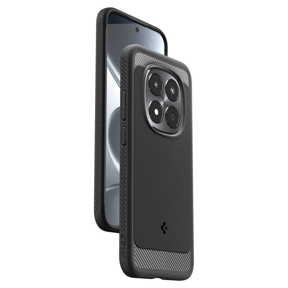Dėklas Spigen Rugged Armor Xiaomi Redmi Note 15 Pro 5G, matinis juodas - Image 8