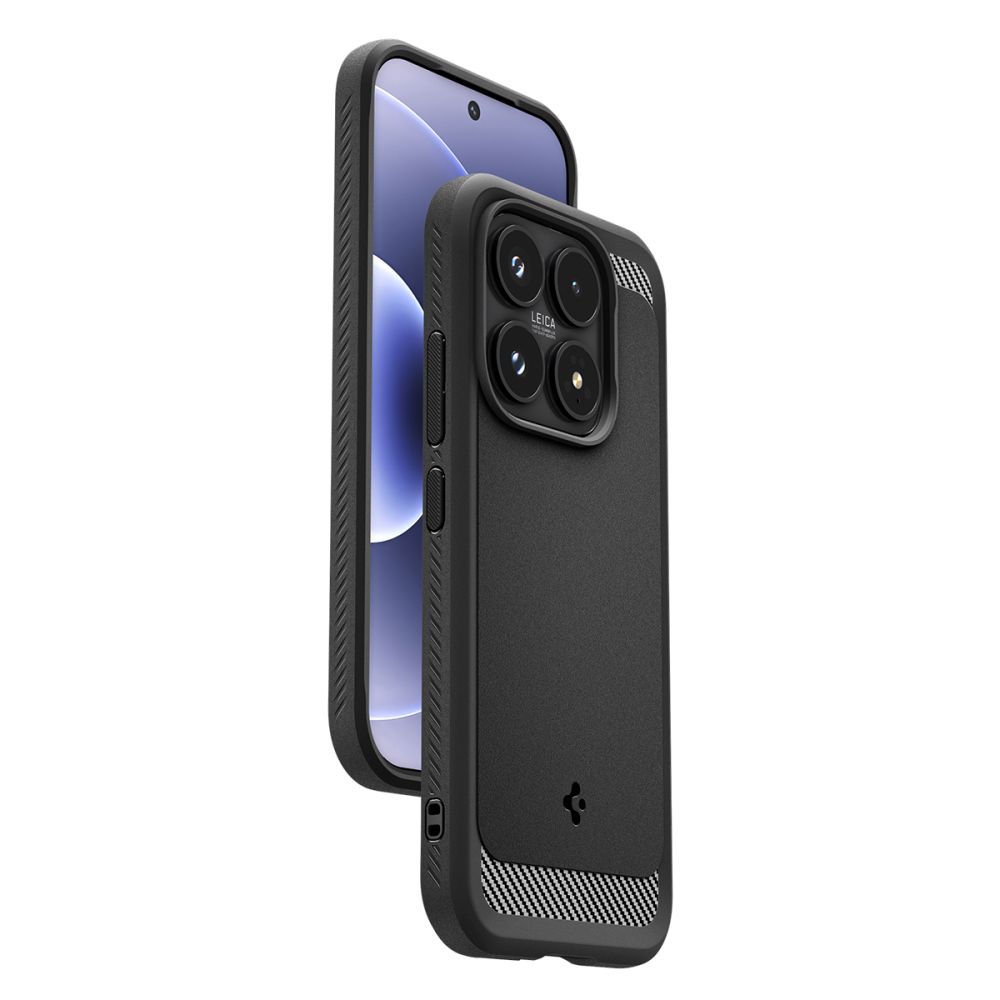 Dėklas Spigen Rugged Armor Xiaomi 17, matinis juodas - Image 8