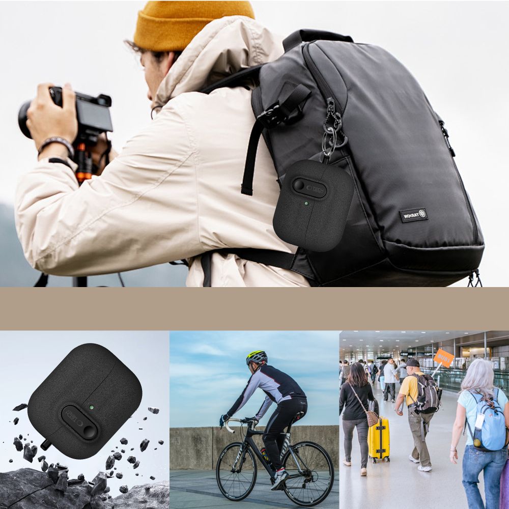 Dėklas Tech-Protect Slim Hook Samsung Galaxy Buds 3 / 3 FE / 3 Pro, juodas - Image 8
