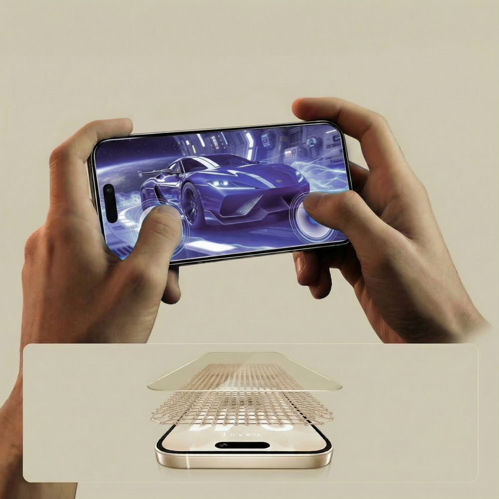 Apsauginis stiklas Tech-Protect Glass Fit+ Samsung Galaxy S26+, 2 vnt., skaidrus - Image 5