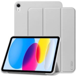 Dėklas Tech-Protect SmartCase iPad 10.9 (2022) / 11 (2025), pilkas