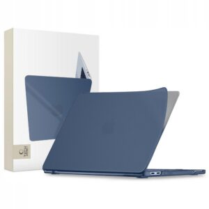 Dėklas Tech-Protect Softshell MacBook Neo 13 2026, matinis mėlynas