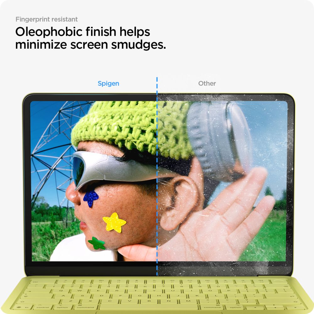 Apsauginis stiklas Spigen Glas.tR Slim FC MacBook Neo 13 (2026), juodas - Image 8