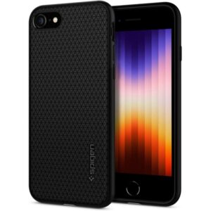 Dėklas Spigen Liquid Air iPhone 7/8/SE 2020/2022, juodas