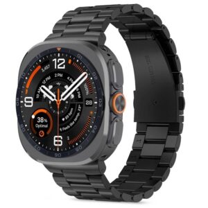 Dirželis Tech-Protect Stainless Samsung Galaxy Watch Ultra 1 / 2 (2024-2026) 47 mm, juodas