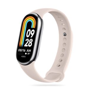 Dirželis Tech-Protect Iconband Xiaomi Smart Band 8 / 9 / 10 / NFC, smėlio spalvos