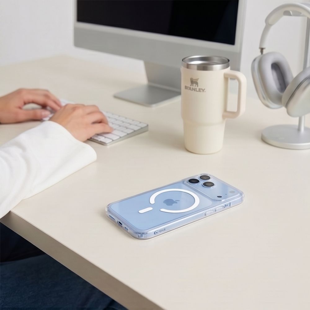 Dėklas Tech-Protect FlexAir Hybrid MagSafe iPhone 17 Pro Max / 18 Pro Max, skaidrus - Image 7