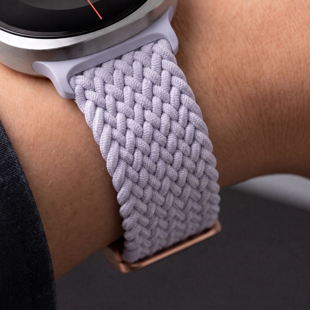 Dirželis Tech-Protect NylonMag Samsung Galaxy Watch 8 / 9 / Classic (40 / 44 / 46 mm), melsvai violetinis - Image 7