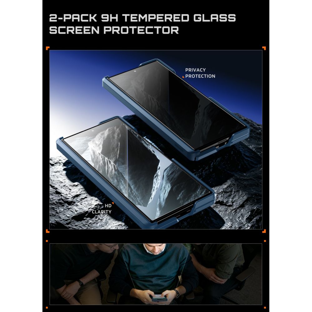 Dėklas Supcase UB Aero MagSafe Galaxy Z Fold 8 Ultra, mėlynas - Image 8