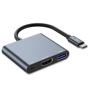 Adapteris Tech-Protect V1-Hub 3in1 Pilkas