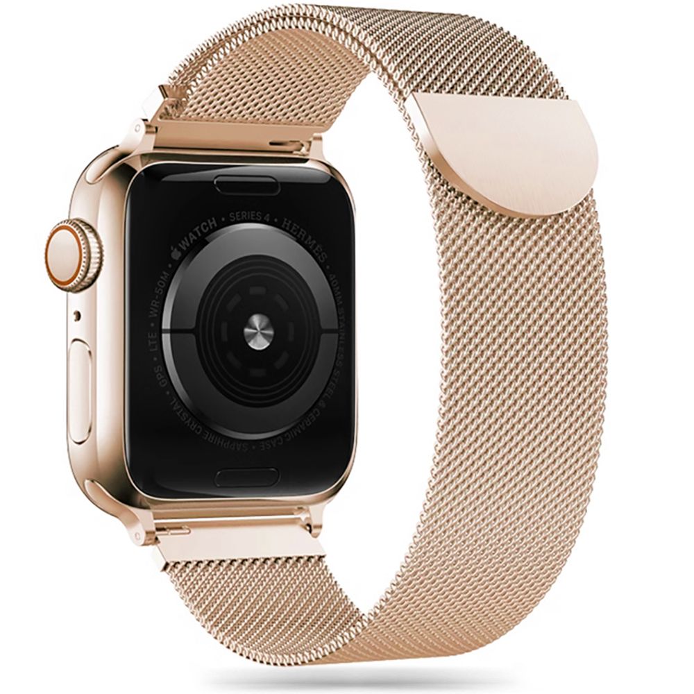 Apyrankė Tech-Protect MilaneseBand Apple Watch 8 / 9 / 10 / 11 / SE / Ultra (44 / 45 / 46 / 49 mm) Gold