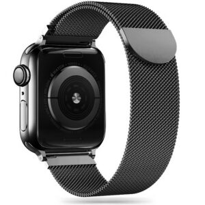 Dirzelis Tech-Protect Milaneseband Apple Watch 8 / 9 / 10 / 11 / SE (40 / 41 / 42 mm), juodas