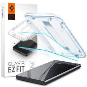 Apsauginis stiklas Spigen Glas.tR EZ Fit, Galaxy S24 Ultra, 2 vnt., skaidrus