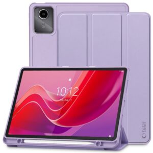 Dėklas Tech-Protect SmartCase Pen Lenovo Tab M11 / K11e 11.0 TB-330, violetinis