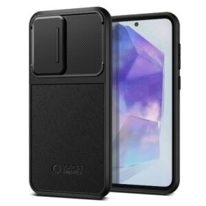 Dėklas Tech-Protect Velar Cam+ Samsung Galaxy A35 / A55 5G, juodas