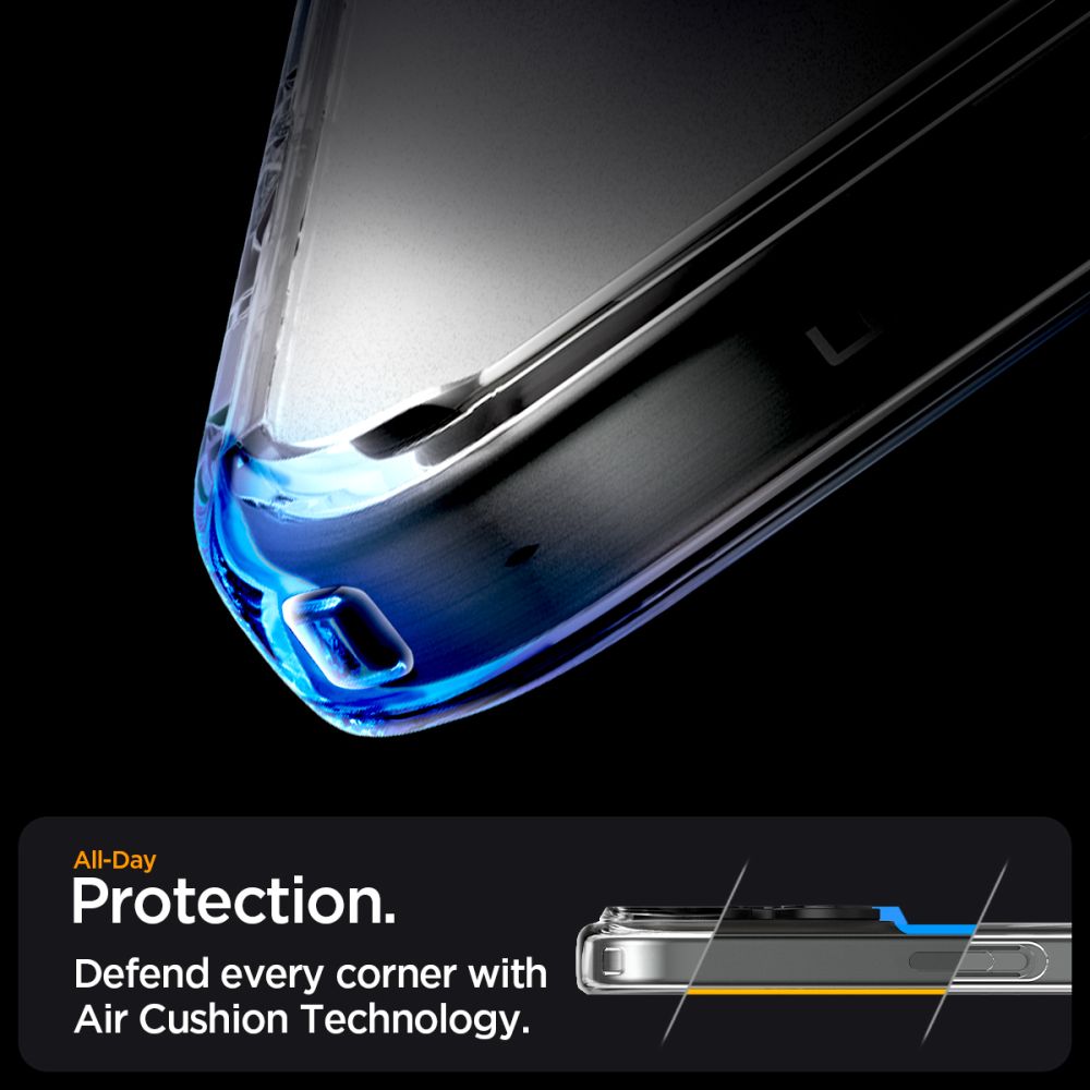 Dėklas Spigen Ultra Hybrid Mag MagSafe iPhone 16 Pro, matinis skaidrus - Image 8