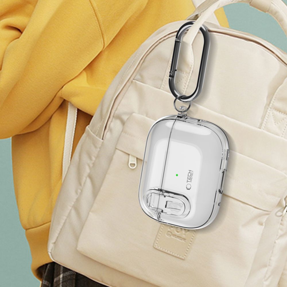 Dėklas Tech-Protect Slim Hook Apple AirPods Pro 1 / 2, skaidrus - Image 8