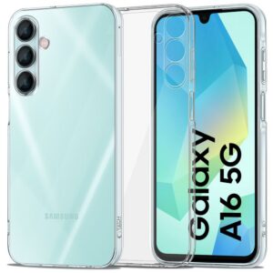 Dėklas Tech-Protect FlexAir+ Galaxy A16 4G / 5G, skaidrus