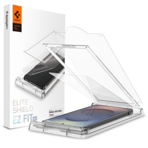 Apsauginė plėvelė Spigen Elite Shield EZ Fit HD Galaxy S25 Ultra, skaidri